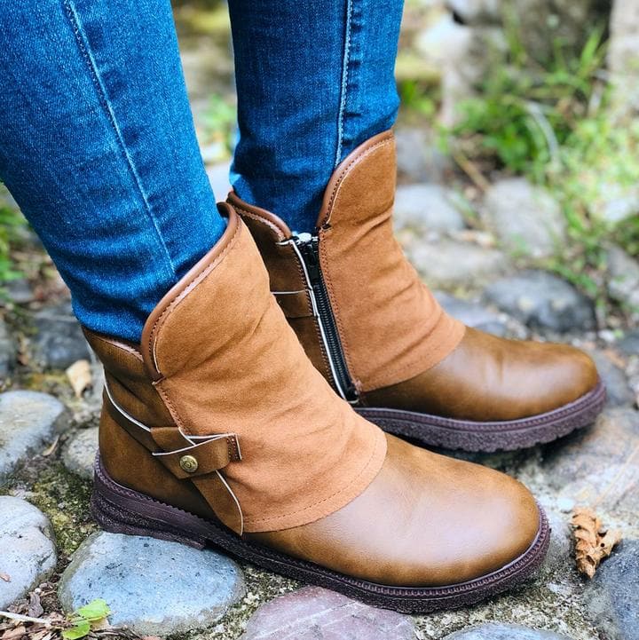 Cozy Wool Lining Winter Ankle Boots - Koyers