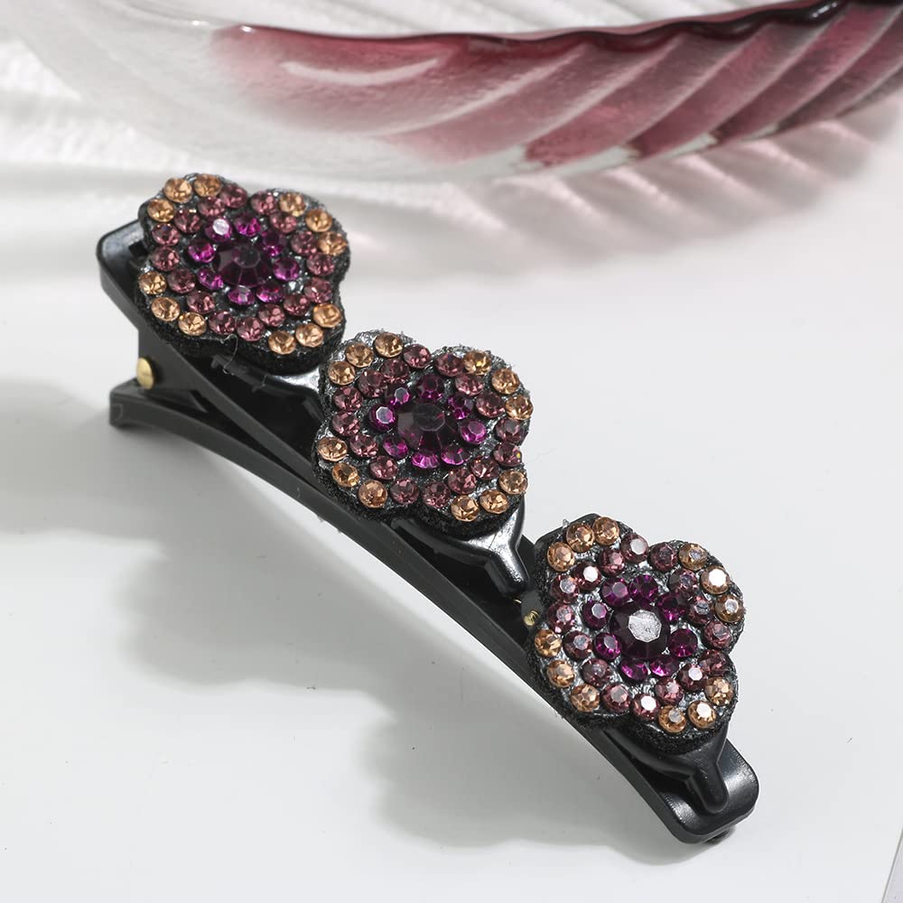 Sparkling Crystal Hair Clips - Koyers