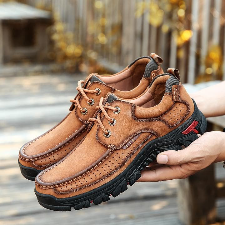 Orthopedic Leather Men Shoes - Koyers
