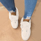 Fashion Flat Comfy Moccasin Boots - Koyers