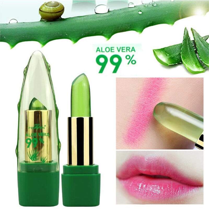 Color Changing Aloe Vera Moisturizing Lipstick - Koyers