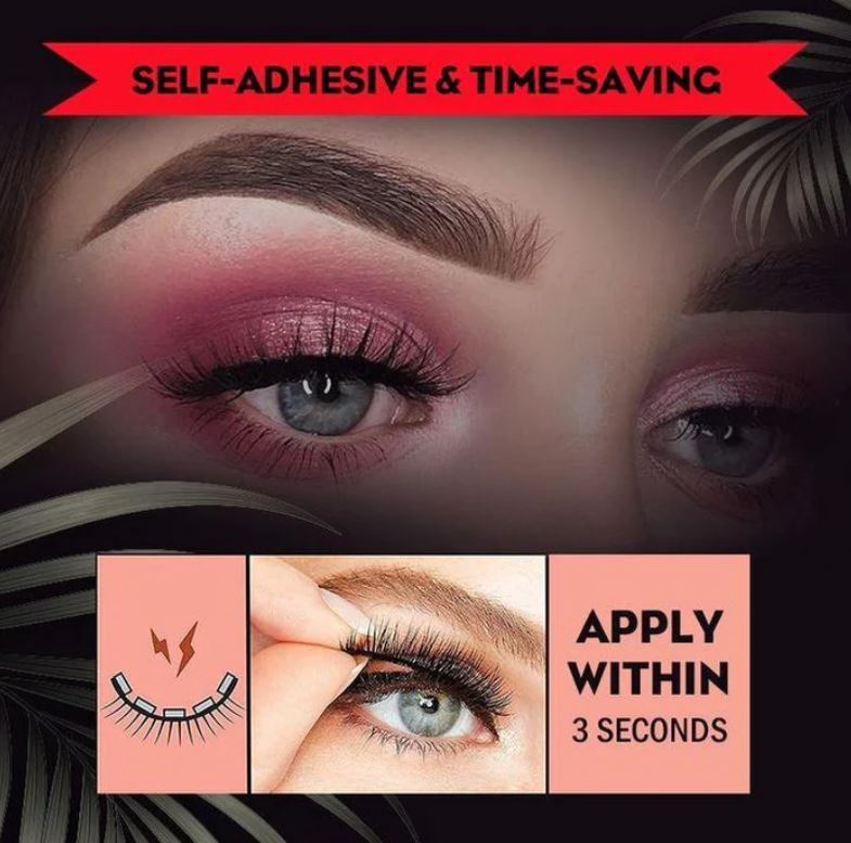 Reusable Self-Adhesive Eyelashes - Koyers