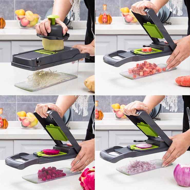 10 in 1 Multifunctional Cutter, Shredder & Slicer - Koyers