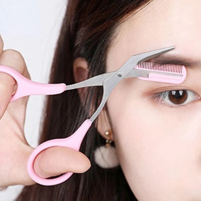 Eyebrow Trimming Scissors With Comb - Koyers