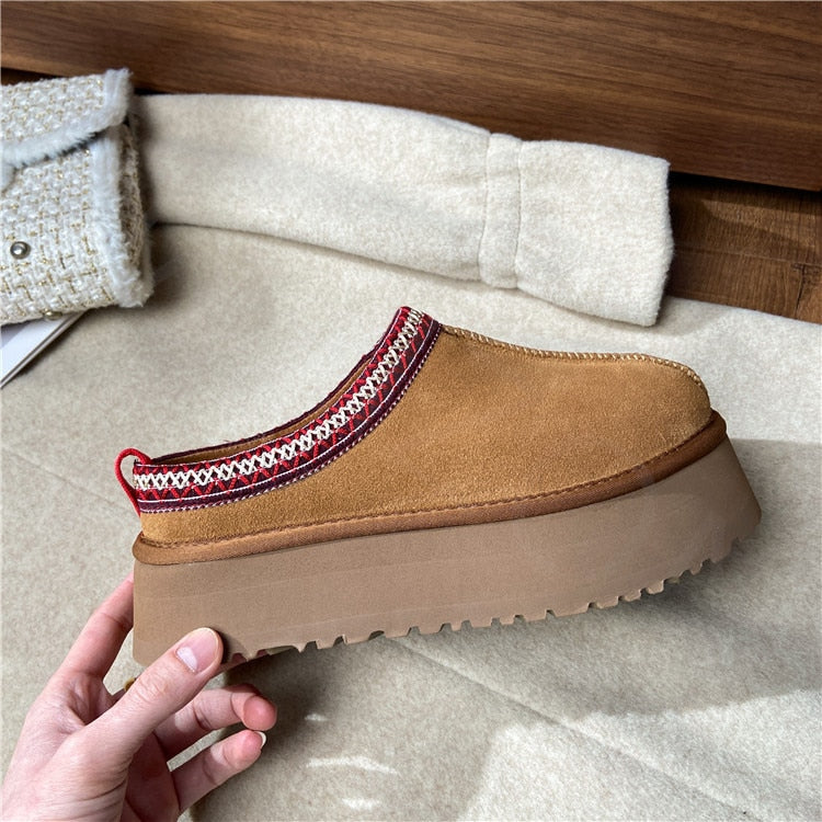 Chelsea Chic Comfy Platform Slippers - Koyers