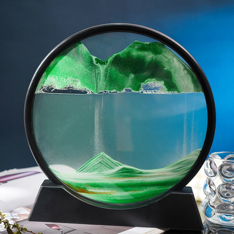 3D Moving Sand Art Crafts Sandscape In Motion Display - Koyers