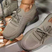 Mesh Breathable Fashion Lace-up Sneakers - Koyers