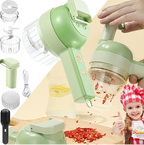 4-in-1 Electric Vegetable Cutter Set - Koyers