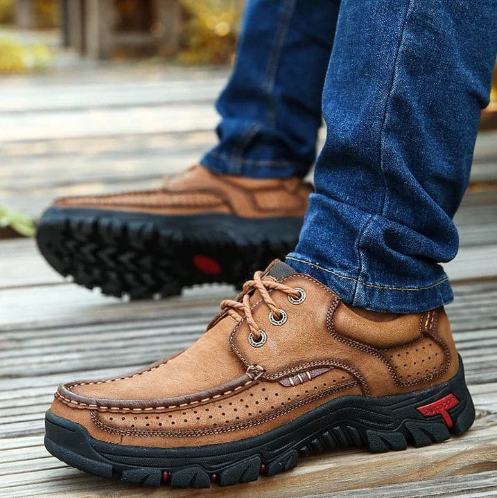 Orthopedic Leather Men Shoes - Koyers