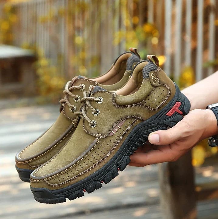 Orthopedic Leather Men Shoes - Koyers