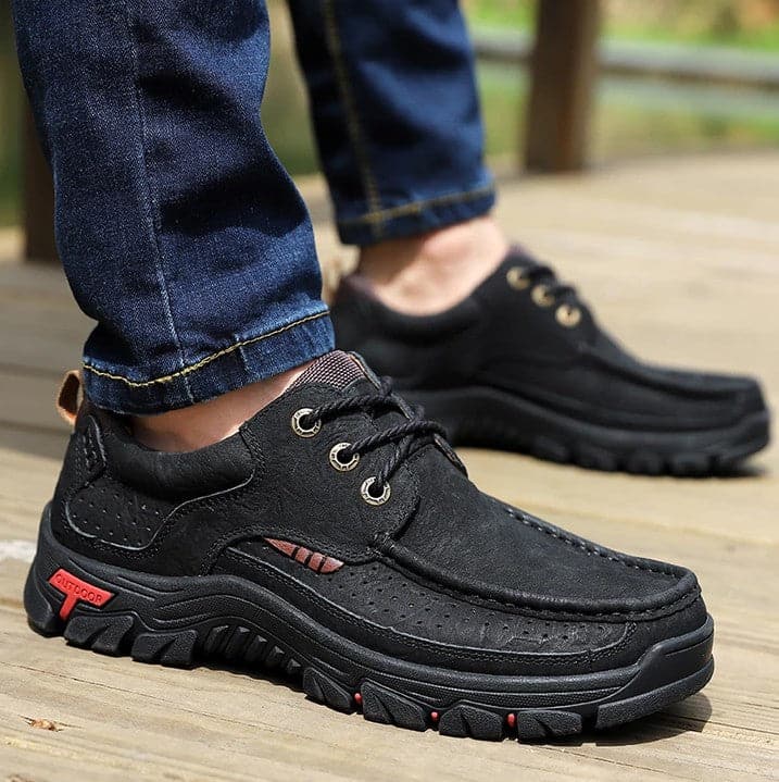Orthopedic Leather Men Shoes - Koyers
