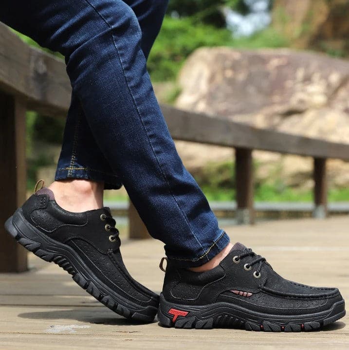 Orthopedic Leather Men Shoes - Koyers