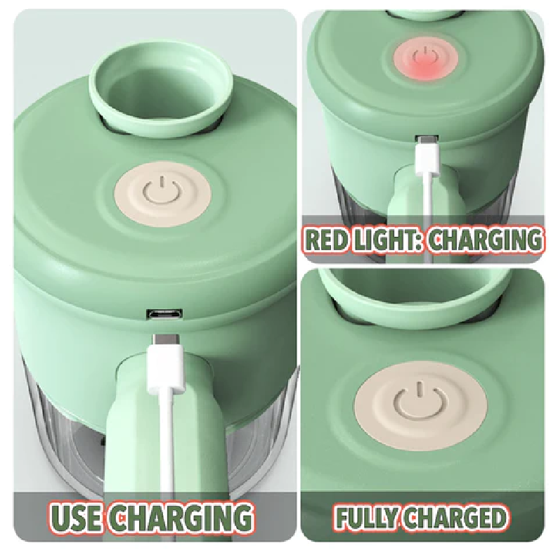 4-in-1 Electric Vegetable Cutter Set - Koyers