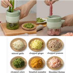 4-in-1 Electric Vegetable Cutter Set - Koyers