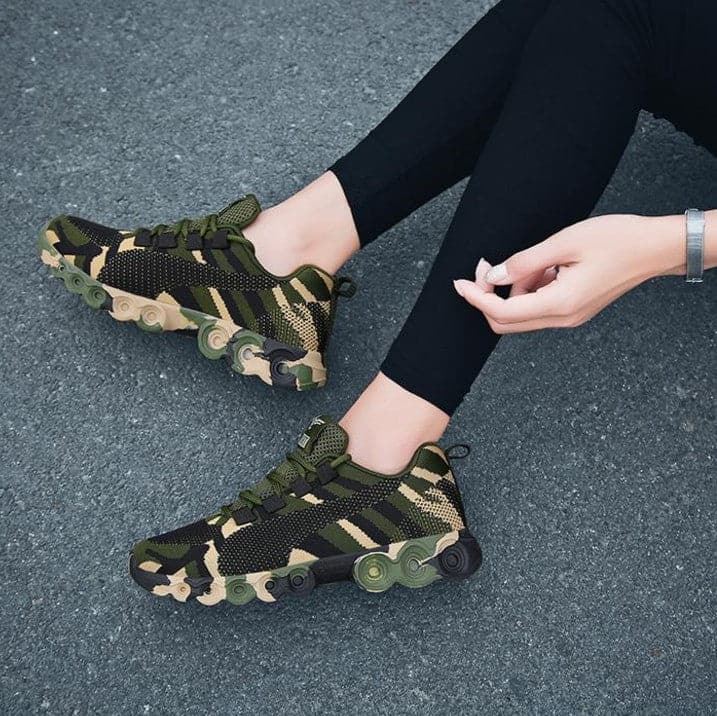 Unisex Camouflage Breathable Ultralight Sneakers - Koyers
