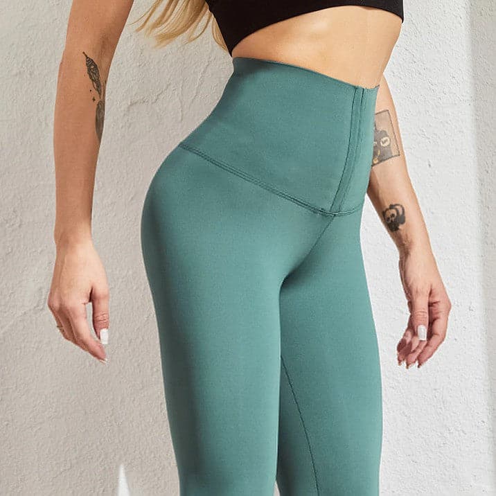 High Waist Fitness Corset Leggings - Koyers