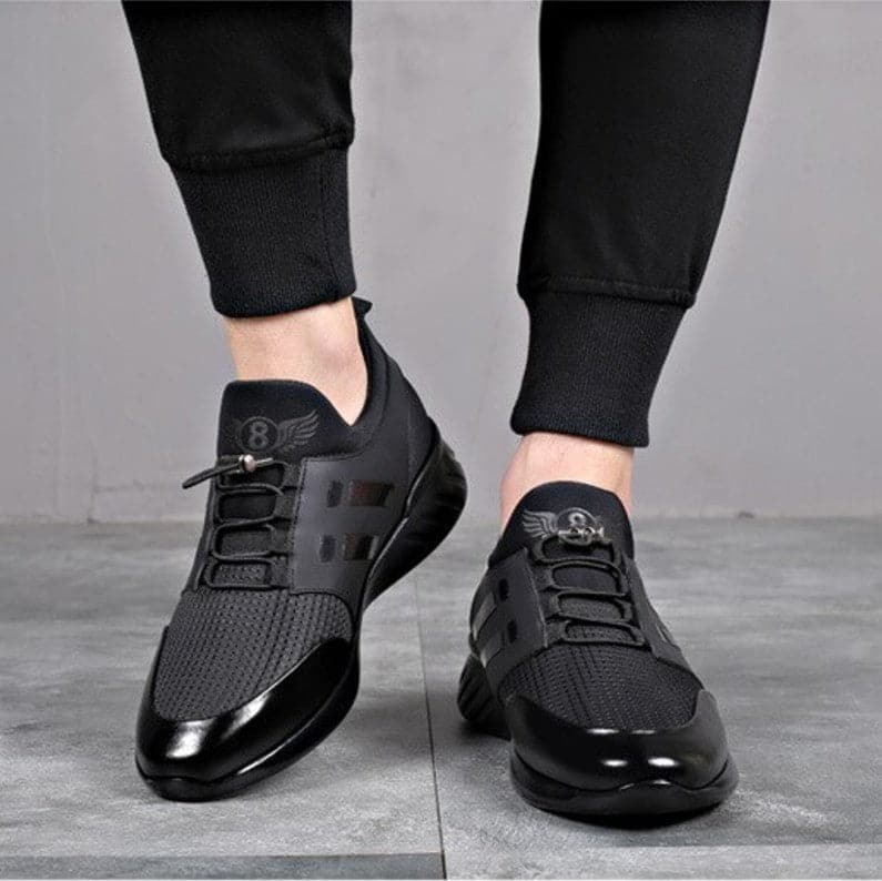 Men's Air Genuine Leather Sneakers - Koyers
