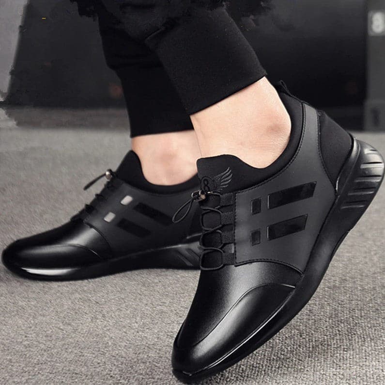 Men's Air Genuine Leather Sneakers - Koyers