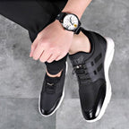 Men's Air Genuine Leather Sneakers - Koyers