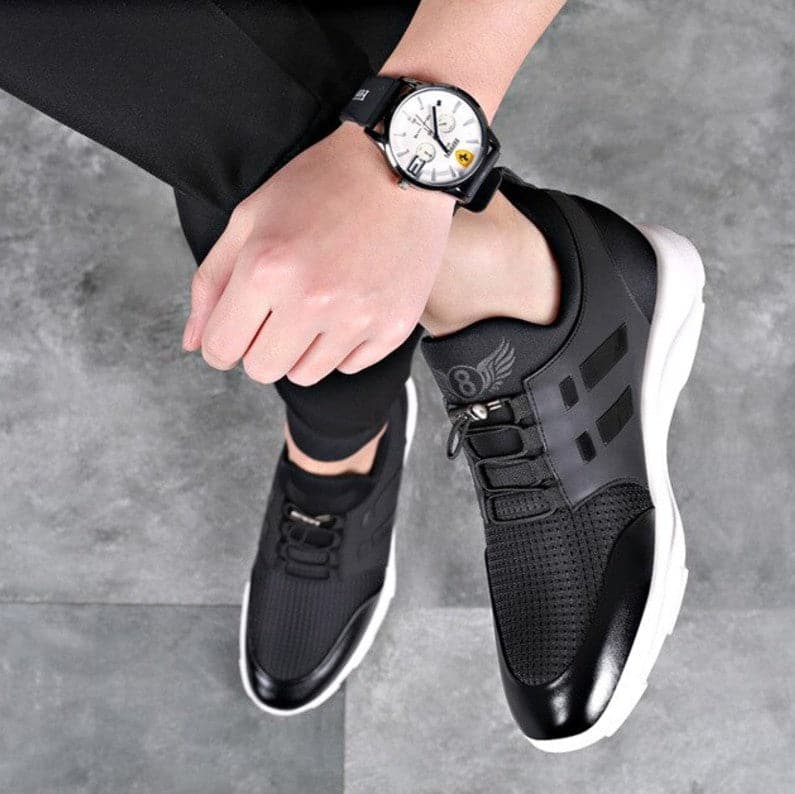 Men's Air Genuine Leather Sneakers - Koyers