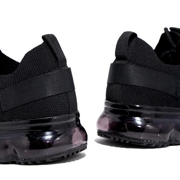 Lace-Up Woven Air Cushion Mesh Sneakers - Koyers