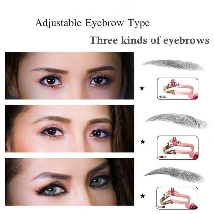 Adjustable Eyebrow Shapes Stencil - Koyers