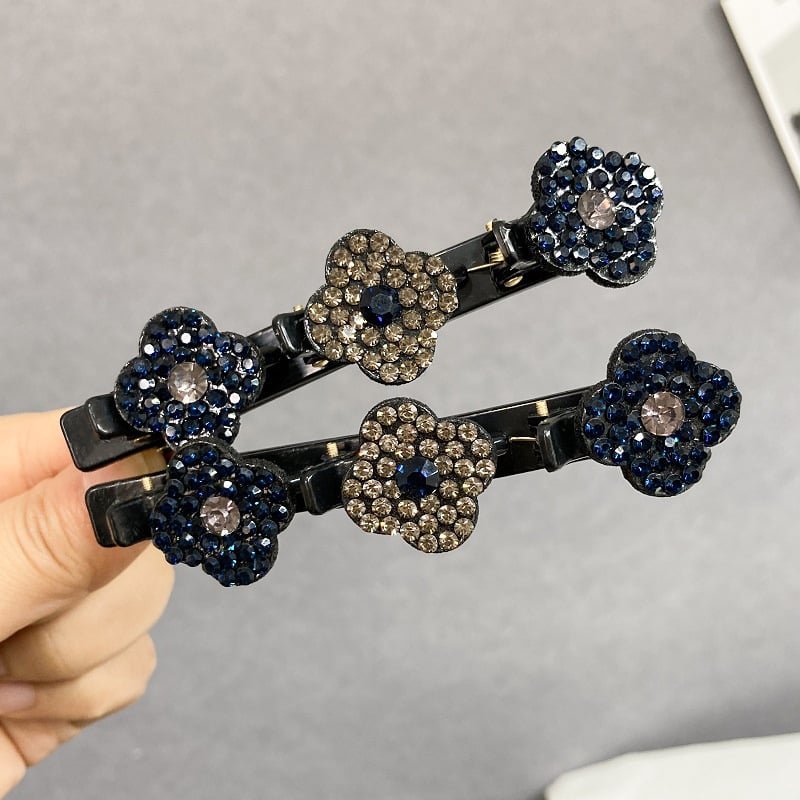 Sparkling Crystal Hair Clips - Koyers