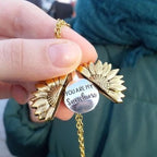 "You Are My Sunshine" Sunflower Necklace - Koyers