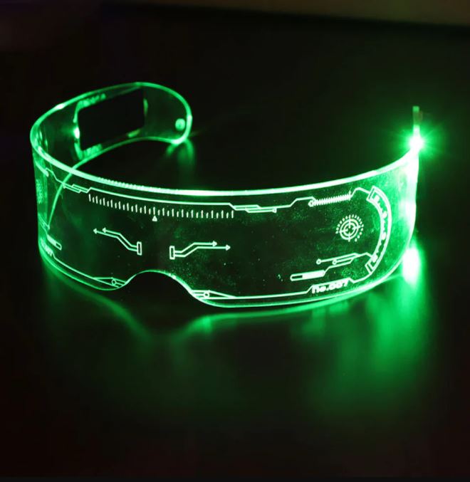 LED Luminous Cyberpunk Glasses - Koyers