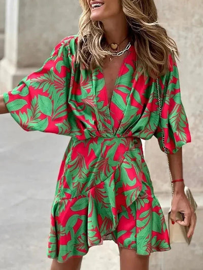 Casual Bohemian Vacation Dress - Koyers