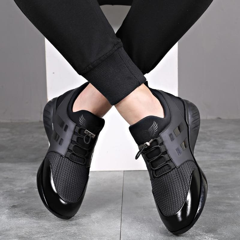 Men's Air Genuine Leather Sneakers - Koyers