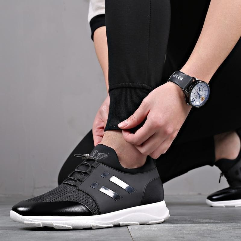 Men's Air Genuine Leather Sneakers - Koyers