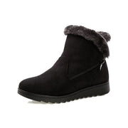 Winter Fashion Ankle Zipper Boots - Koyers