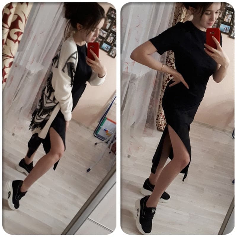 Women Summer Maxi T Shirt Dress - Koyers