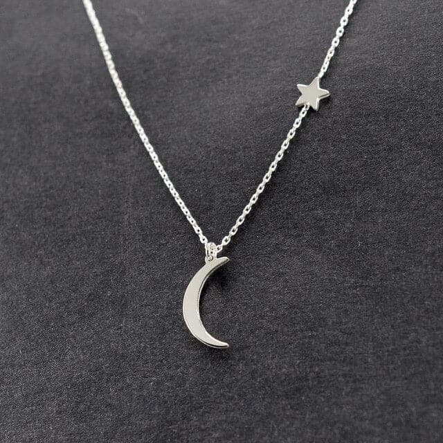 Simple star and Moon Necklace - Koyers