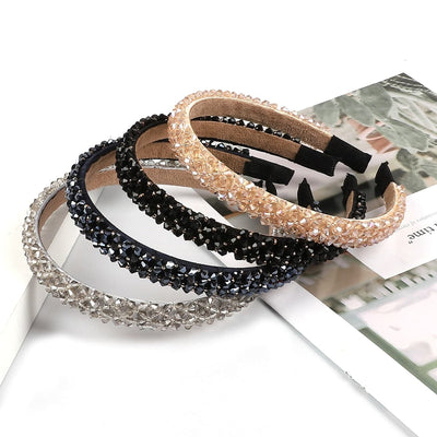 Women Shiny Luxury Rhinestone Hair Band - Koyers