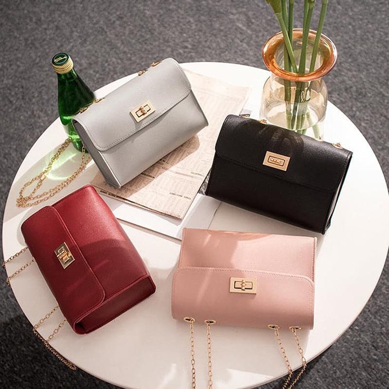 Chain Leather Luxury Handbags - Koyers