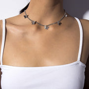 Cute Butterfly Choker Necklace - Koyers