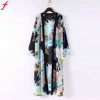 Women Boho Floral Printed Shirt - Koyers