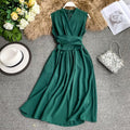 V-Neck Sleeveless Dresses French Chic - Koyers