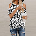 Women Summer Leopard Loose Shirt - Koyers