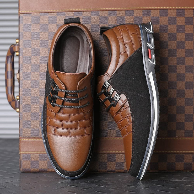 Hybrid Leather Men Sneakers - Koyers