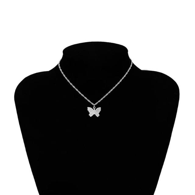 Cute Butterfly Choker Necklace - Koyers