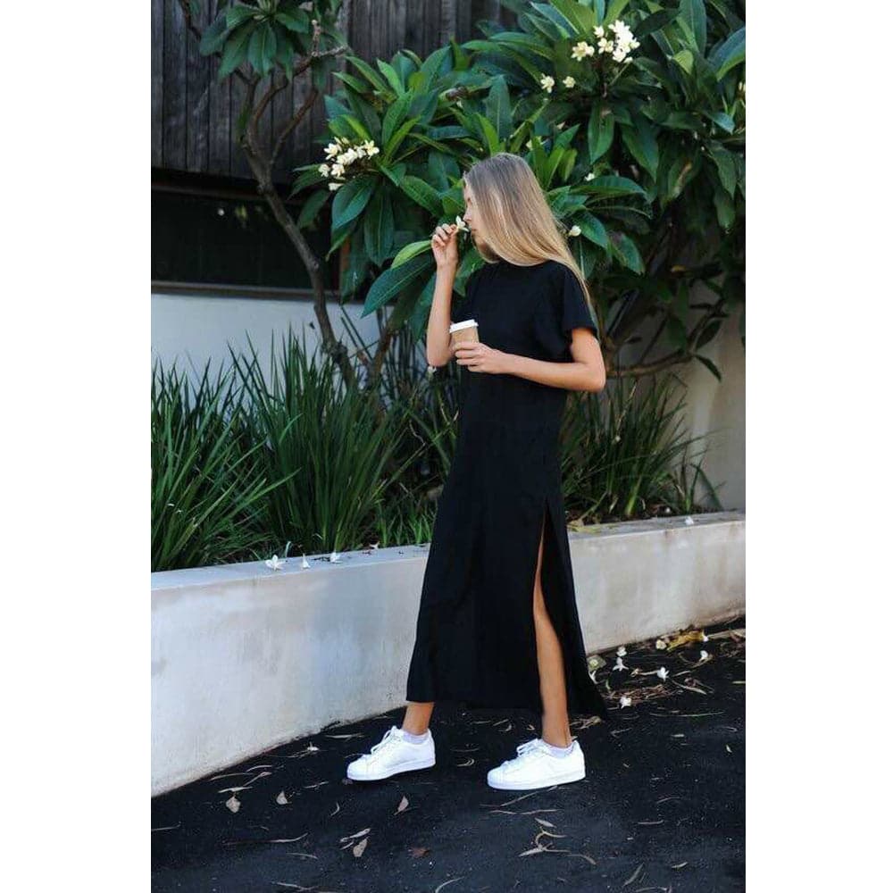 Women Summer Maxi T Shirt Dress - Koyers