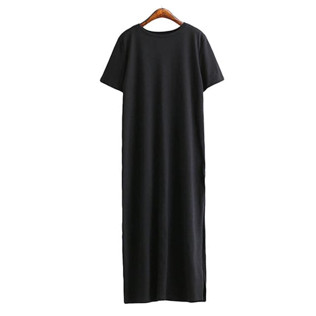 Women Summer Maxi T Shirt Dress - Koyers