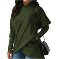 Plus Size Fashion Pocket Pullover Hoodie Sweatshirt - Koyers