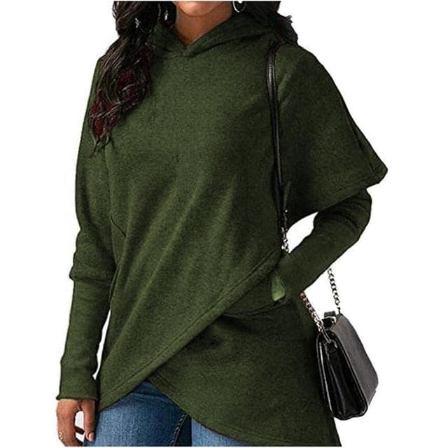 Plus Size Fashion Pocket Pullover Hoodie Sweatshirt - Koyers