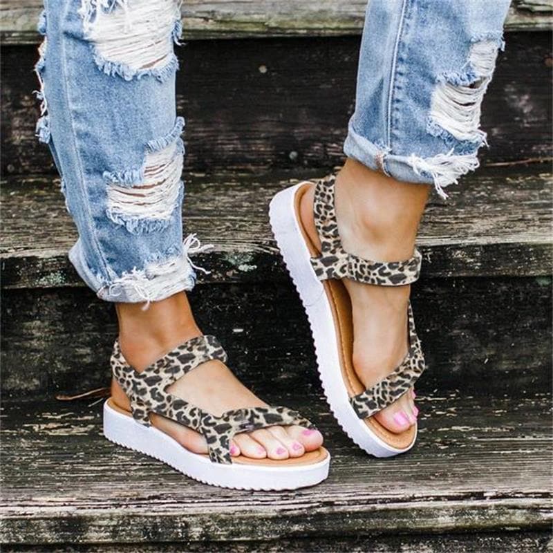 Comfortable Buckle Strap Sandals - Koyers