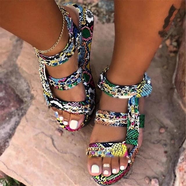 Fashion Thick Bottom Platform Sandals - Koyers