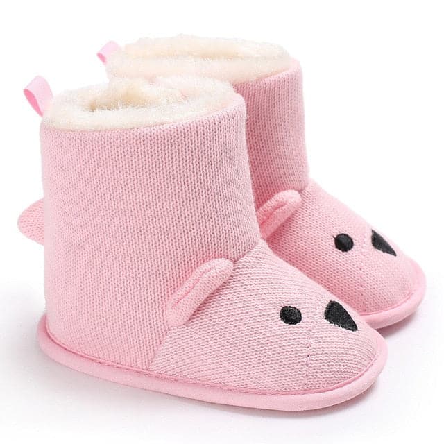 Winter Bear Baby Booties - Koyers